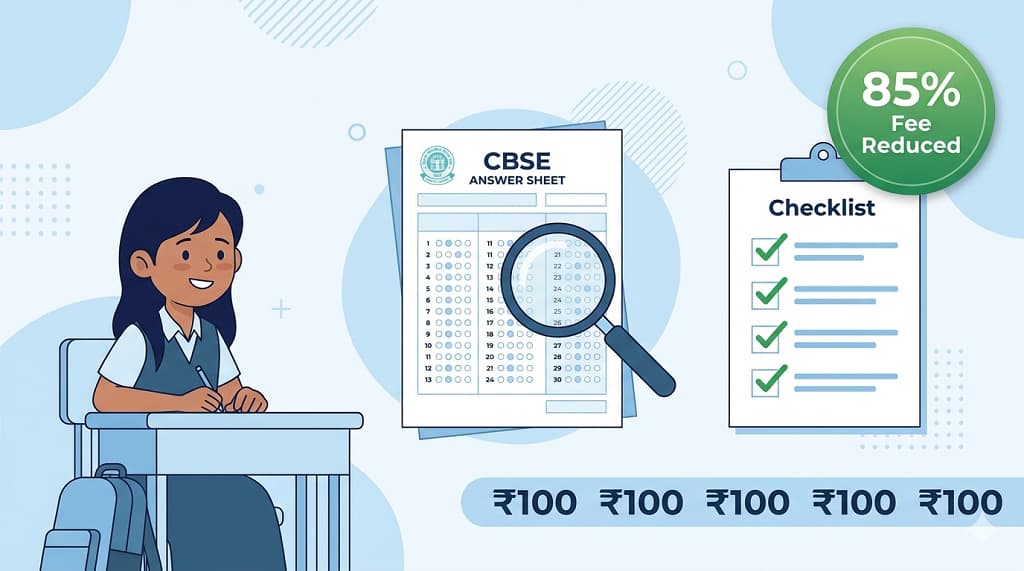 CBSE Class 12 Re-evaluation 2026 — How to Apply, Fees and Last Date Guide