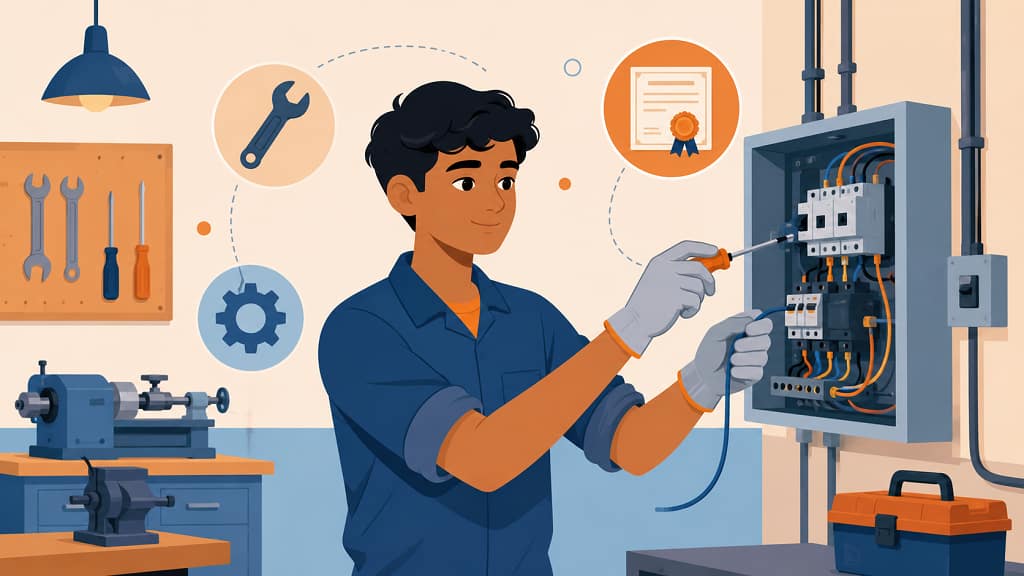 ITI courses list after 10th 2026 with trades fees and salary