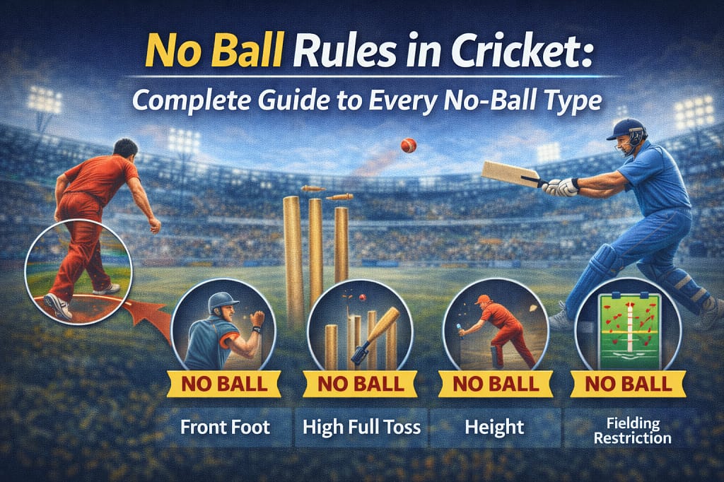 No Ball Rules in Cricket a Complete Guide