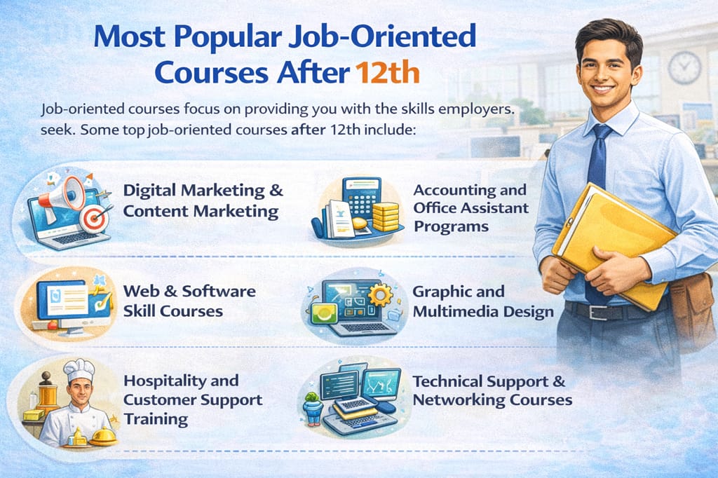 job oriented courses after 12th