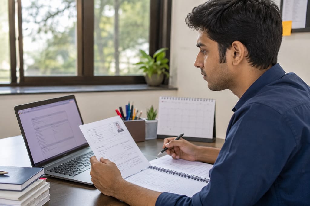 UGC NET June 2026 admit card and exam date details on laptop screen