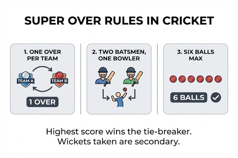 Super over rules in cricket explained simply