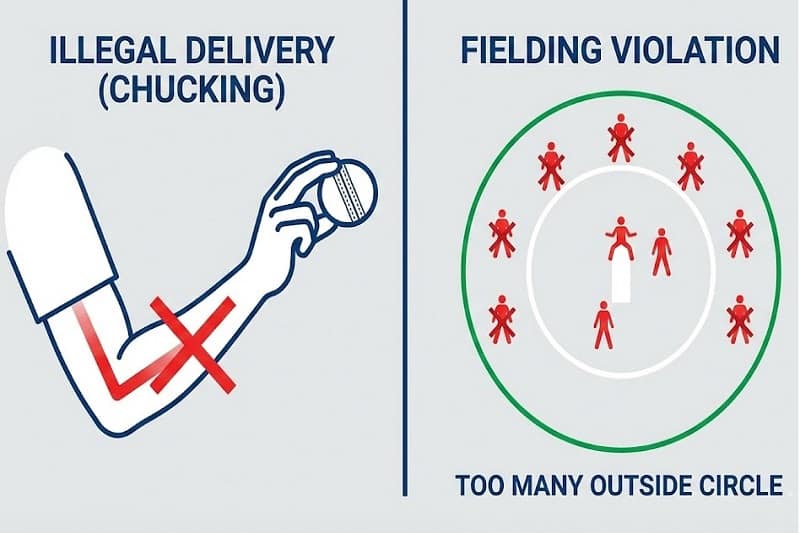 Causes of No Balls in Cricket
