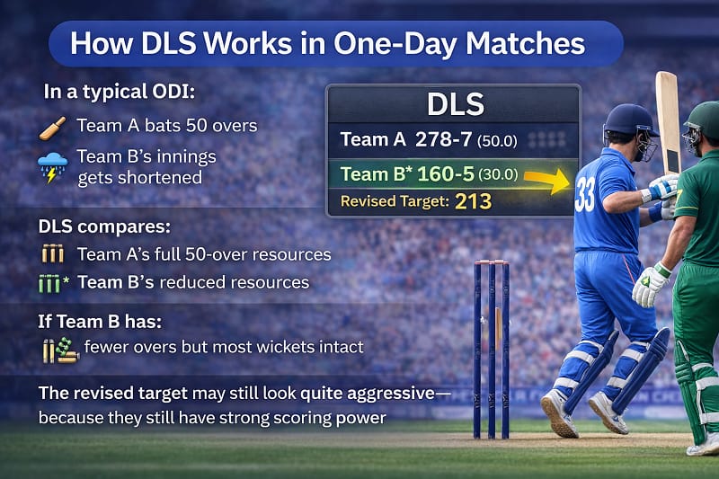 DLS Method in Cricket